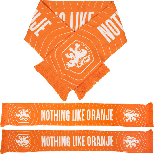 KNVB Nothing Like Orange Logo Scarf